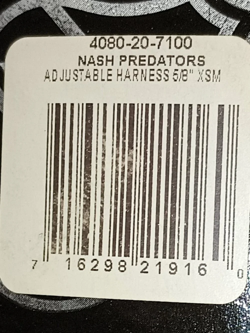 NEW Nashville Predators NHL Adjustable Dog Harness XS